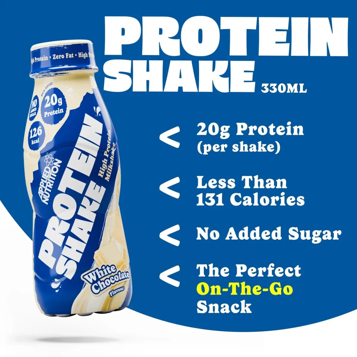 Applied Nutrition High Protein RTD Shake 8x330ml 20g