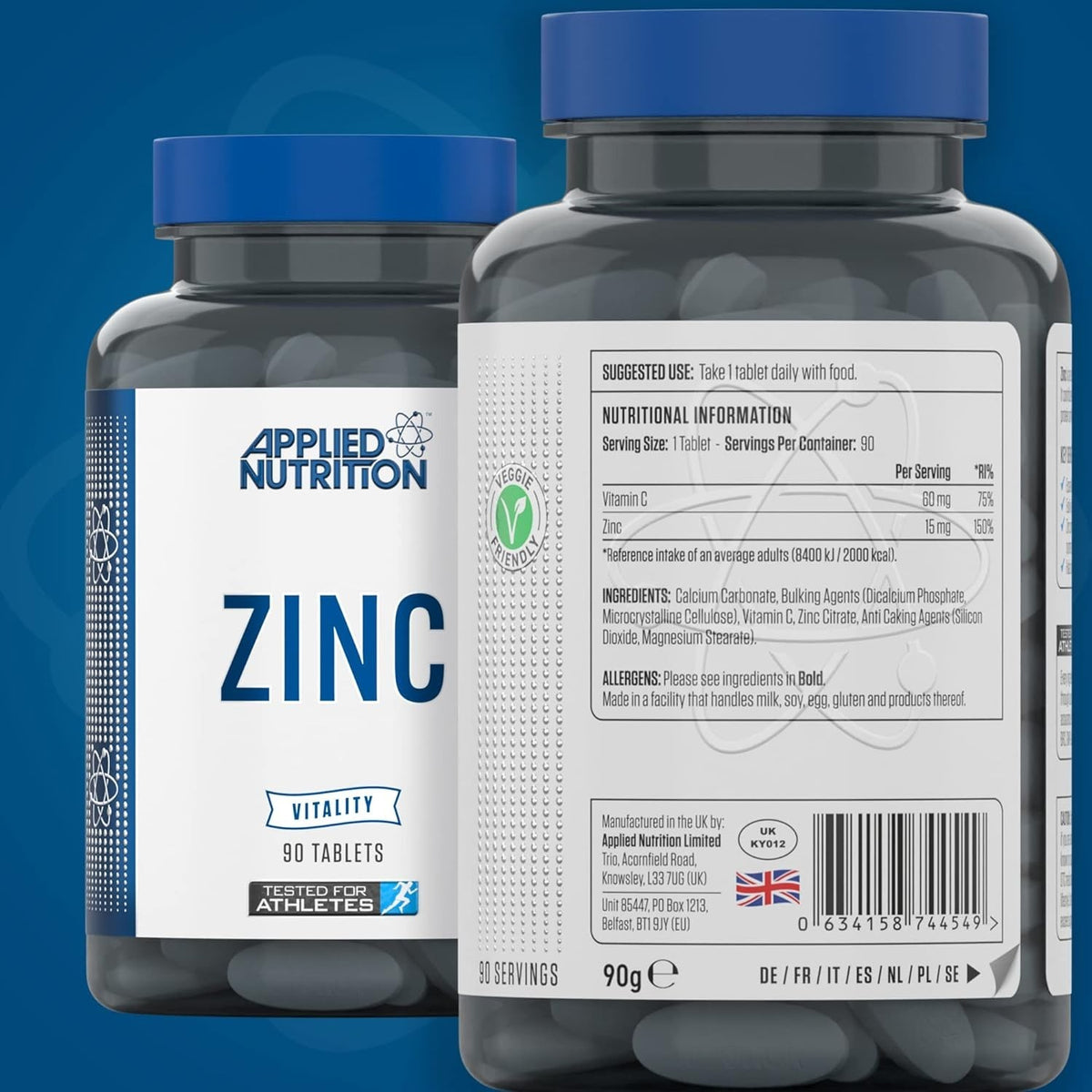 Applied Nutrition Zinc Citrate