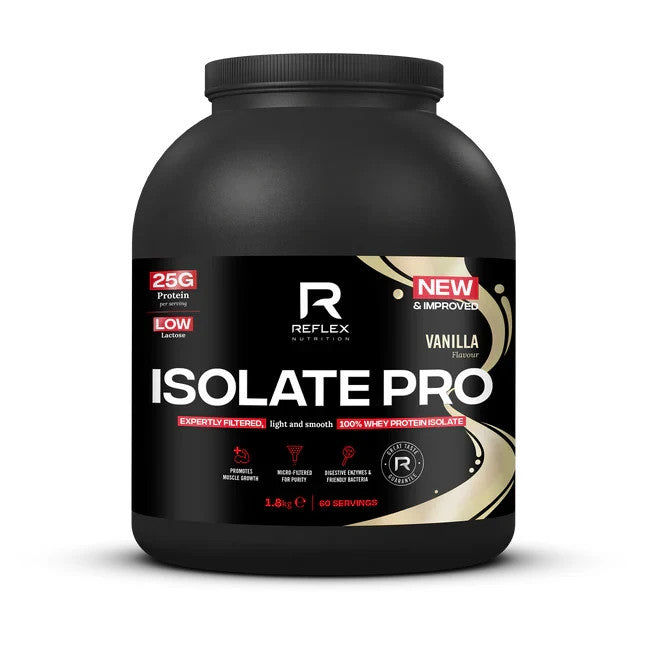 Reflex Nutrition Isolate Pro Whey Protein 1.8kg 25g Protein