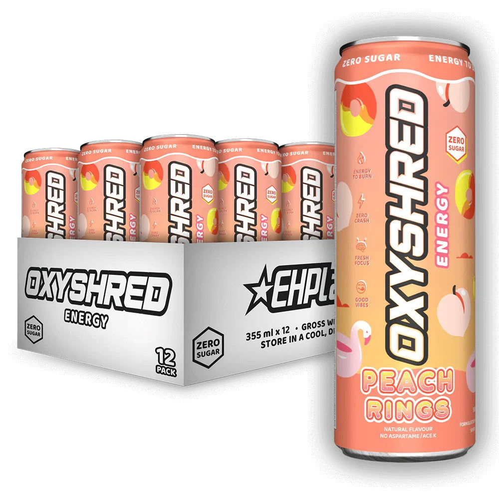 EHP Labs OxyShred Ultra Energy Drink RTD 12x355ml